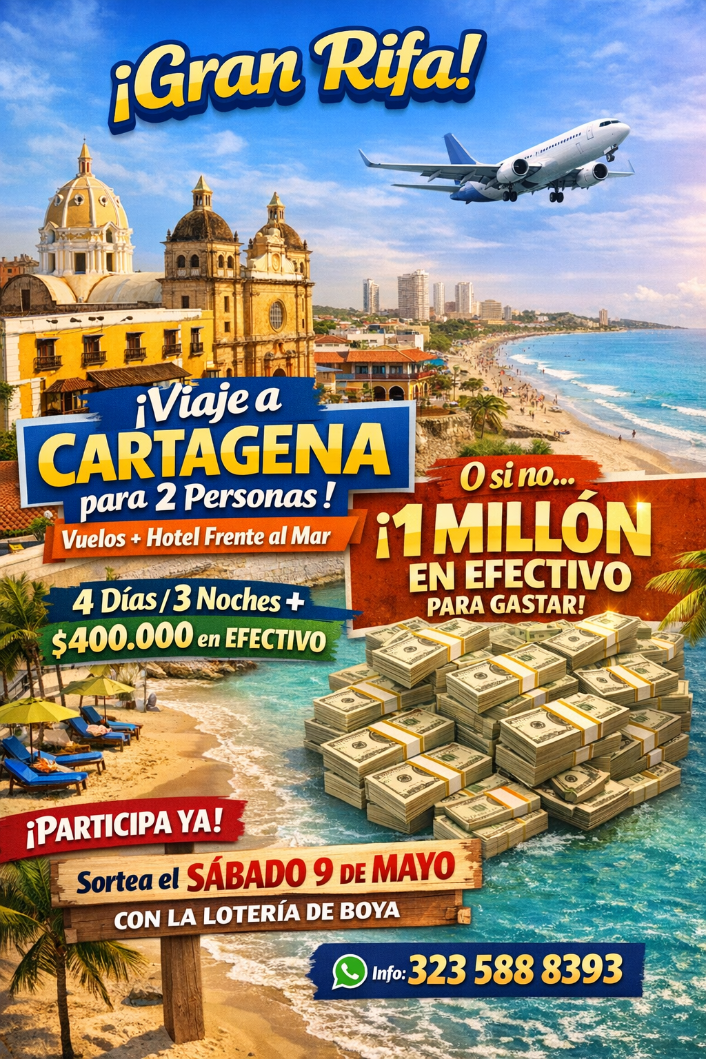 Premio principal de la rifa